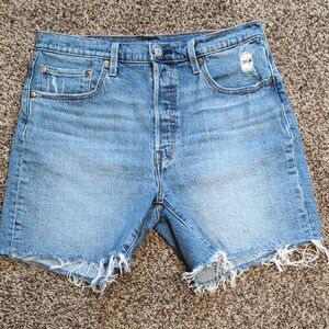 Levi's Premium 501 Mid Thigh Denim Shirts